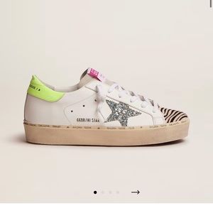 Golden Goose High Star sneakers.